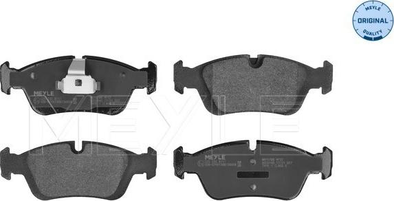 Meyle 025 232 8717 - Set placute frana,frana disc aaoparts.ro