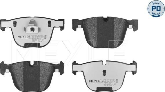 Meyle 025 237 3017/PD - Set placute frana,frana disc aaoparts.ro