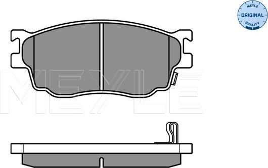 Meyle 025 237 7716/W - Set placute frana,frana disc aaoparts.ro