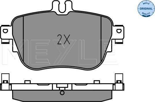 Meyle 025 224 3716 - Set placute frana,frana disc aaoparts.ro