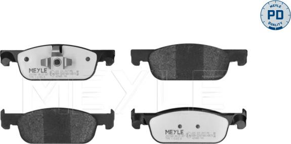 Meyle 025 225 2517/PD - Set placute frana,frana disc aaoparts.ro