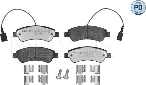 Meyle 025 220 4119/PD - Set placute frana,frana disc aaoparts.ro