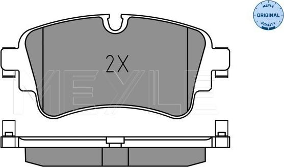 Meyle 025 223 0817 - Set placute frana,frana disc aaoparts.ro