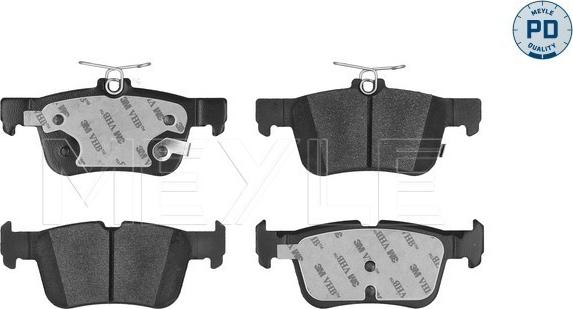 Meyle 025 222 3116/PD - Set placute frana,frana disc aaoparts.ro