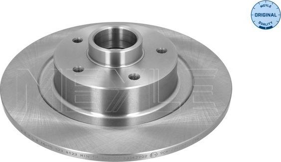 Meyle 16-15 523 4123 - Disc frana aaoparts.ro