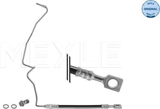 Meyle 100 525 0054/S - Furtun frana aaoparts.ro