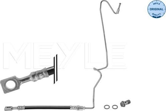 Meyle 100 525 0055/S - Furtun frana aaoparts.ro