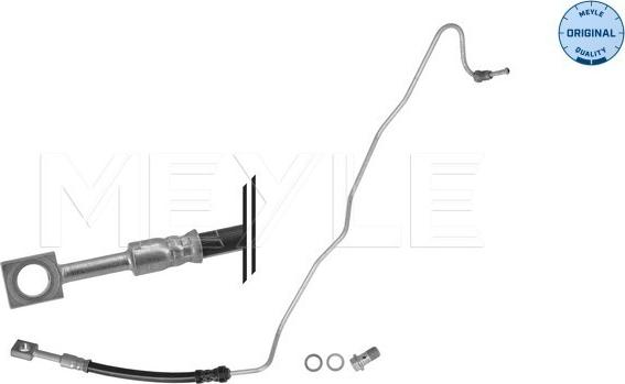 Meyle 100 525 0074 - Furtun frana aaoparts.ro