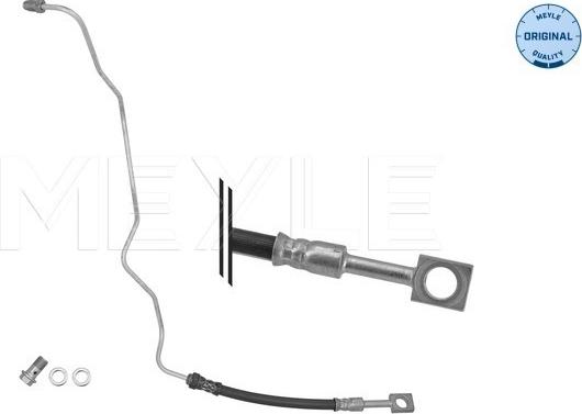 Meyle 100 525 0073 - Furtun frana aaoparts.ro