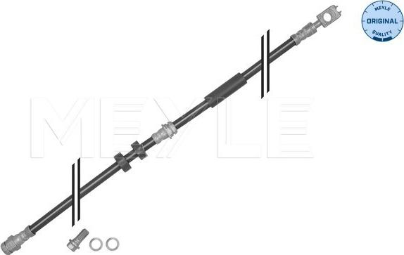 Meyle 100 525 0072 - Furtun frana aaoparts.ro