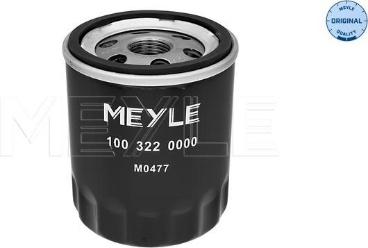 Meyle 100 322 0000 - Filtru ulei aaoparts.ro