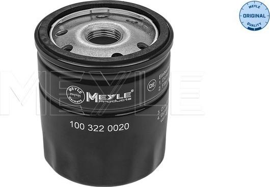 Meyle 100 322 0020 - Filtru ulei aaoparts.ro