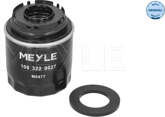 Meyle 100 322 0027 - Filtru ulei aaoparts.ro