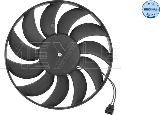 Meyle 100 236 0048 - Ventilator, radiator aaoparts.ro