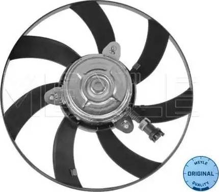 Meyle 100 236 0052 - Ventilator, radiator aaoparts.ro