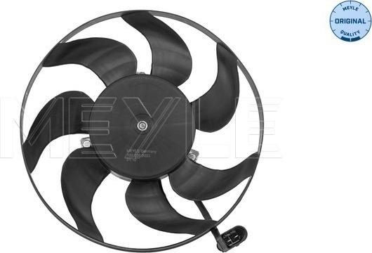 Meyle 100 236 0003 - Ventilator, radiator aaoparts.ro