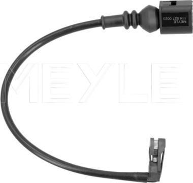 Meyle 114 527 0023 - Senzor de avertizare,uzura placute de frana aaoparts.ro