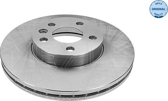 Meyle 115 521 1086 - Disc frana aaoparts.ro