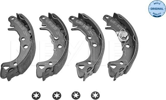 Meyle 11-14 533 0017 - Set saboti frana aaoparts.ro