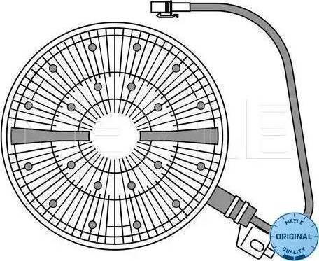 Meyle 12-14 234 0009 - Cupla, ventilator radiator aaoparts.ro