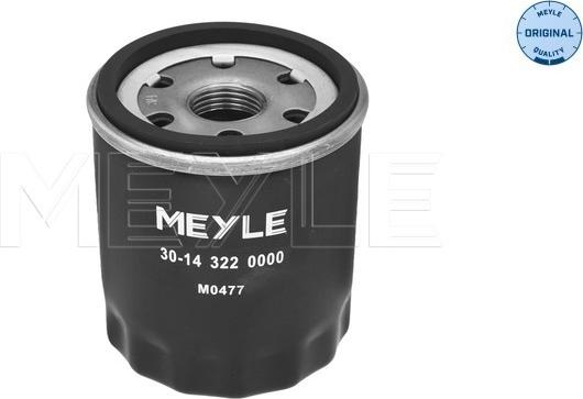 Meyle 30-14 322 0000 - Filtru ulei aaoparts.ro