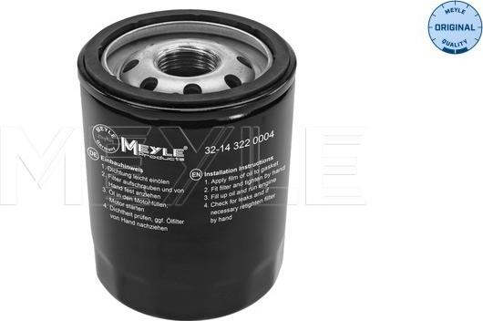 Meyle 32-14 322 0004 - Filtru ulei aaoparts.ro