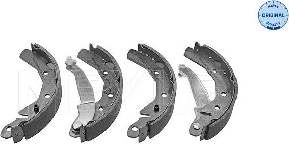 Meyle 29-14 533 0002 - Set saboti frana aaoparts.ro