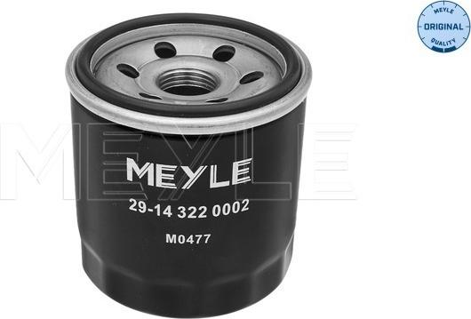 Meyle 29-14 322 0002 - Filtru ulei aaoparts.ro