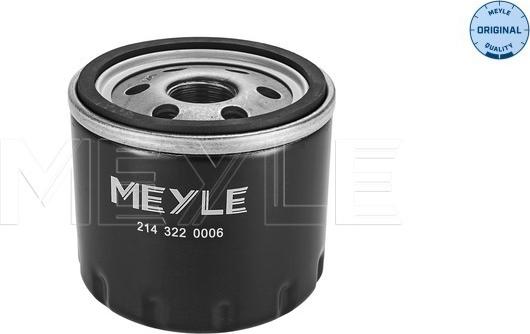 Meyle 214 322 0006 - Filtru ulei aaoparts.ro