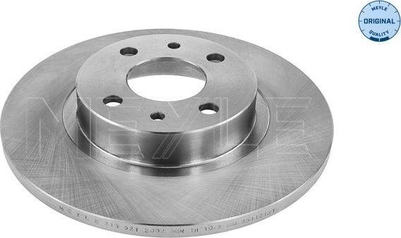 Meyle 215 521 2002 - Disc frana aaoparts.ro