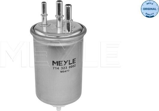 Meyle 714 323 0002 - Filtru combustibil aaoparts.ro