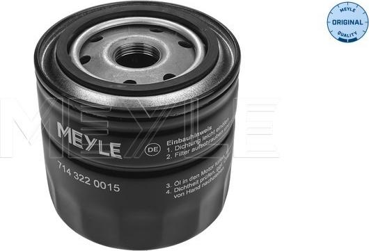 Meyle 714 322 0015 - Filtru ulei aaoparts.ro