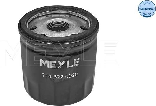 Meyle 714 322 0020 - Filtru ulei aaoparts.ro