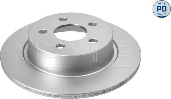 Meyle 715 523 0039/PD - Disc frana aaoparts.ro