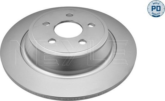 Meyle 715 523 0031/PD - Disc frana aaoparts.ro