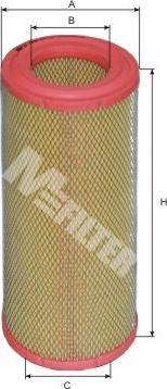 Mfilter A 549 - Filtru aer aaoparts.ro