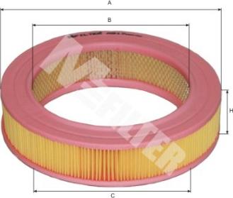 Mfilter A 517 - Filtru aer aaoparts.ro