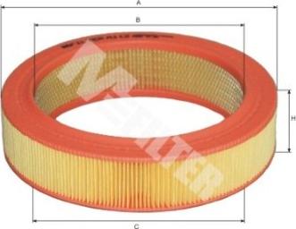 Mfilter A 112 - Filtru aer aaoparts.ro