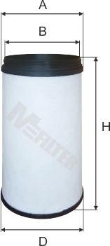 Mfilter A 8092/1 - Filtru aer secundar aaoparts.ro