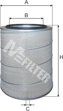 Mfilter A 800 - Filtru aer aaoparts.ro
