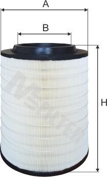 Mfilter A 801 - Filtru aer aaoparts.ro