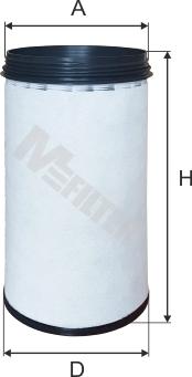 Mfilter A 887/1 - Filtru aer aaoparts.ro
