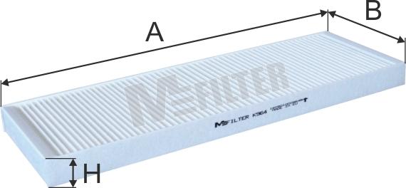 Mfilter K 964 - Filtru, aer habitaclu aaoparts.ro
