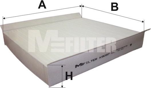 Mfilter K 9097 - Filtru, aer habitaclu aaoparts.ro