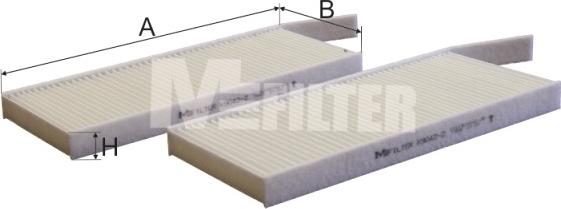 Mfilter K 9042-2 - Filtru, aer habitaclu aaoparts.ro