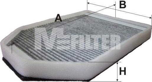 Mfilter K 935C-2 - Filtru, aer habitaclu aaoparts.ro