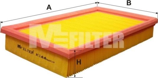 Mfilter K 144 - Filtru aer aaoparts.ro