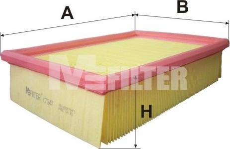 Mfilter K 7047 - Filtru aer aaoparts.ro
