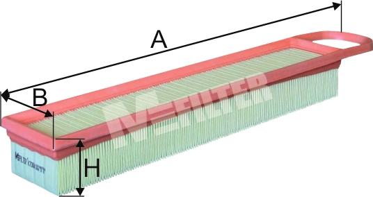 Mfilter K 7004 - Filtru aer aaoparts.ro