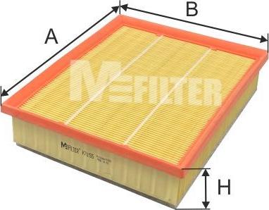 Mfilter K 7155 - Filtru aer aaoparts.ro